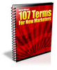 Thumbnail 107 Terms for New Marketers