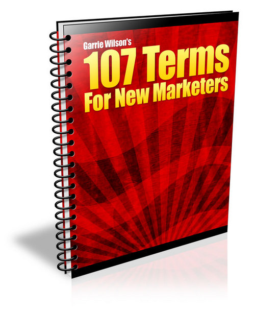 Product picture 107 Terms for New Marketers
